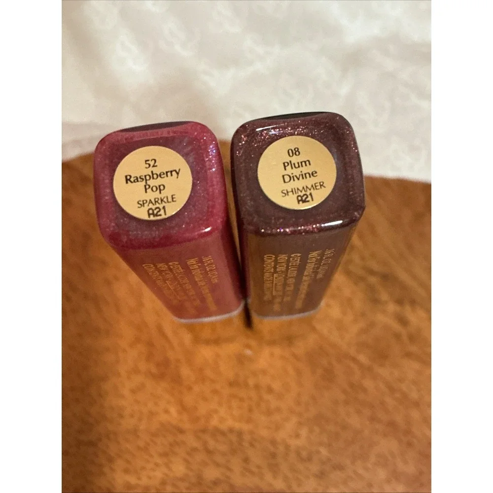Estee Lauder Pure Color Shimmer & Sparkle Lip Gloss 6 Shades 0.16oz Travel Size
